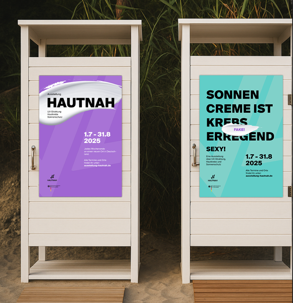 Kampagne & Ausstellungsdesign Hautnah - Fakt oder Fake — Abbildung 3