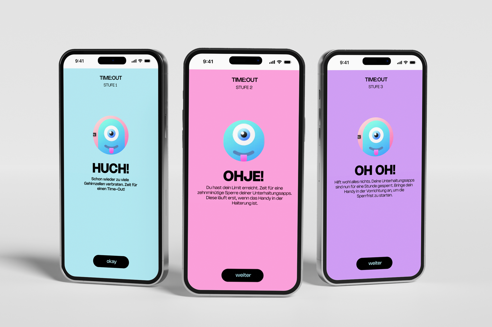 App TIME:OUT — Abbildung 3